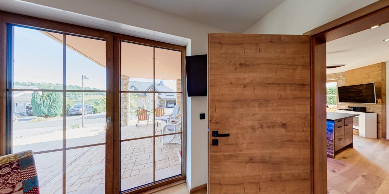 Luxus Ferienwohnung Chalet Seenaehe 샬켄메렌 외부 사진
