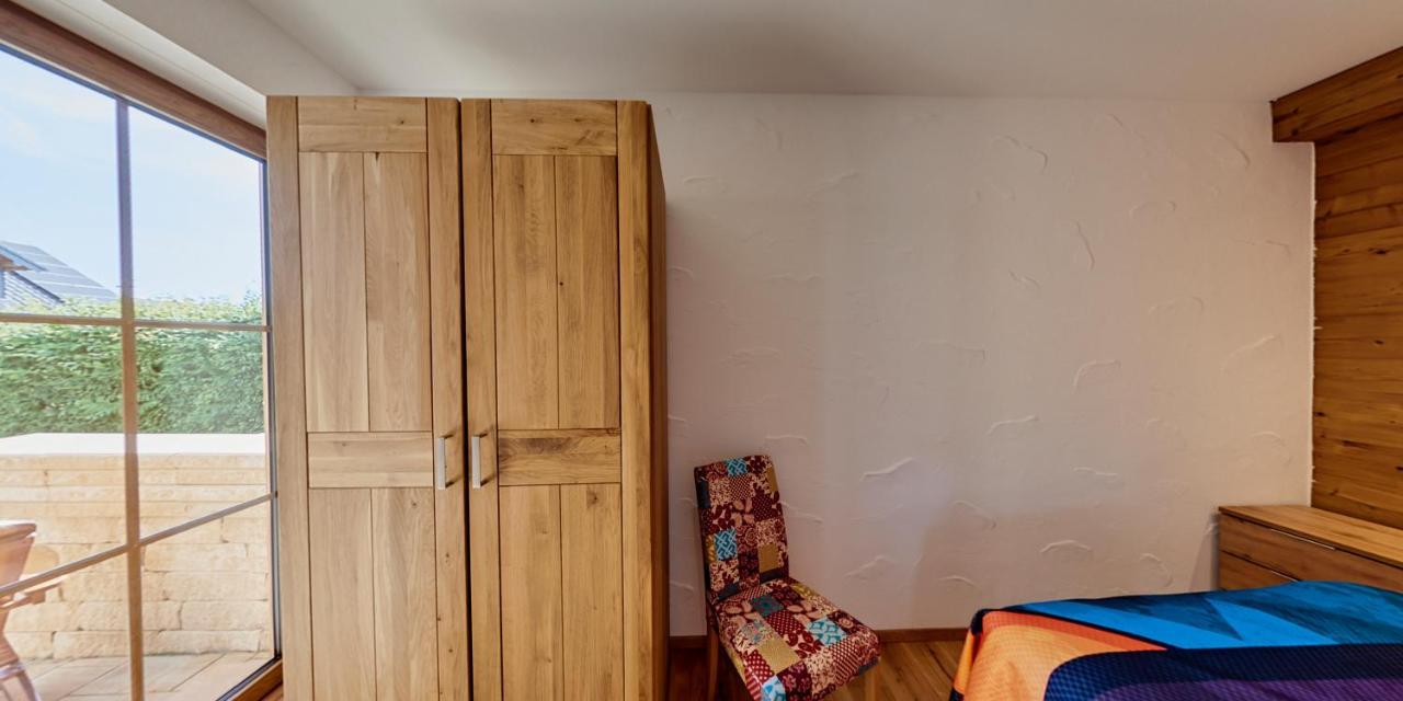 Luxus Ferienwohnung Chalet Seenaehe 샬켄메렌 외부 사진